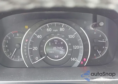 2013 Honda Cr-V Ex-L z USA, uszkodzony, nr VIN 5J6RM3H7XDL001329